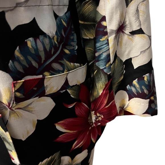 Norton McNaughton VINTAGE 80's Floral Blazer Wrap‎ Skirt Suit Set, Sz 6 - Picture 9 of 14